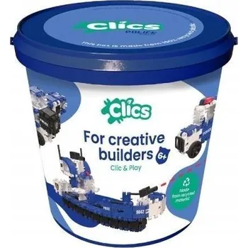 ostatní stavebnice Stavebnice vzdělávací a konstrukční 8v1 135 dílů CLICS