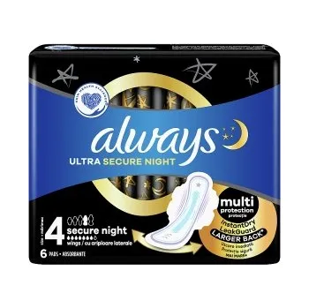 Menstruační vložka Always vl (6ks/fol) Ultra Secure Night