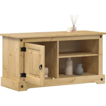 Televizní stolek vidaXL TV skříňka Corona 100 x 40 x 52 cm masivní borové dřevo [4005667]