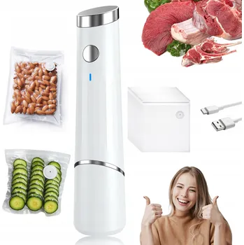 Vakuovačka VAKUOVÁ SVÁŘEČKA FÓLIÍ NA POTRAVINY + 20KUSŮ SÁČKŮ