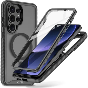 Náhradní kryt pro mobilní telefon Kryt Tech-Protect Defense Magsafe Samsung Galaxy S26 Ultra Matte Black