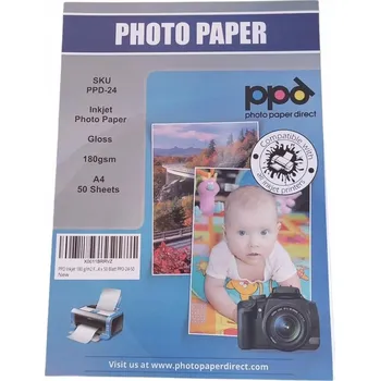 Fotopapír Fotografický papír A4, vysoký lesk, 50 Ks