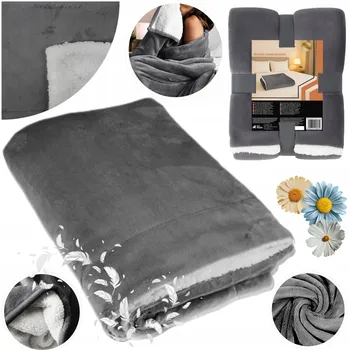 Prostěradlo Deka AAA polyester 150 cm x 200 cm šedá