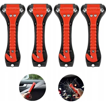 Kladivo Kladivo na rozbíjení autoskel s nožem na přeřezání bezpečnostních pásů, nouzové