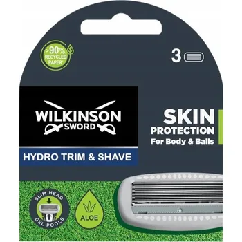 Náhradní hlavice Wilkinson Sword Hydro Trim & Shave, 3 ks