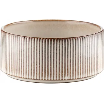 Salátová Mísa Florina Evia béžová, porcelánová, 14 cm