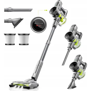 Vysavač Bezsáčkový Vysavač bezdrátový vertikální vysavač Kalado 6v1 stříbrný/šedý