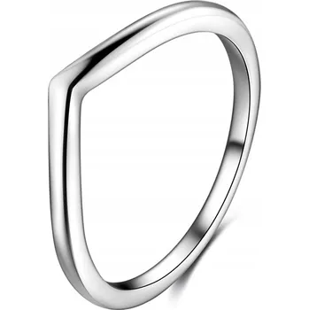 Prsten Stříbrný Prstýnek 925, hladký Prstýnek VEL.