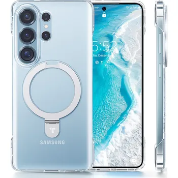 Pouzdro na mobilní telefon Torras Ostand Slim Series pro Samsung Galaxy S26 Ultraprůhledný