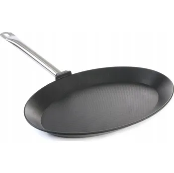 Pánev OVÁLNÁ PÁNEV NA RYBY Z HLINÍKOVÉHO ODLEVKU PRO INDUKCI, ODOLNÁ A ROBUSTNÍ