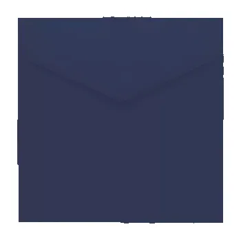 Obálka Poštovní obálka tmavě modrá 155x155mm