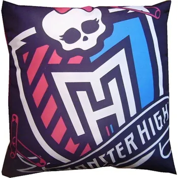 Polštář Polštářek Monster high lebka 40x40 cm