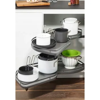 Rohový výsuvný systém Cargo Peka LeMans II Arena Style 500 levý antracit