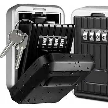 Trezor MEGA PEVNÝ trezor na klíče KOVOVÁ skříňka se zámkem na kód VODĚODOLNÝ