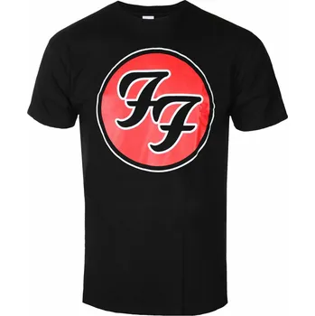 Oblečení a móda Tričko metal pánské Foo Fighters - FF Logo - ROCK OFF - FOOTS04MB - XXL