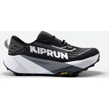 Pánská sportovní obuv KIPRUN Pánské boty na trailový běh Kiprun Kipsummit Max 43 ČERNÁ|ŠEDÁ