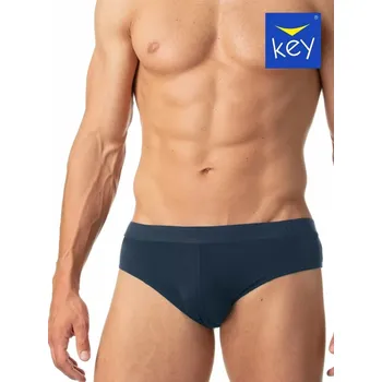 Slipy Pánské slipy KEY MPP 005 *XL* 2ks námořnická modrá