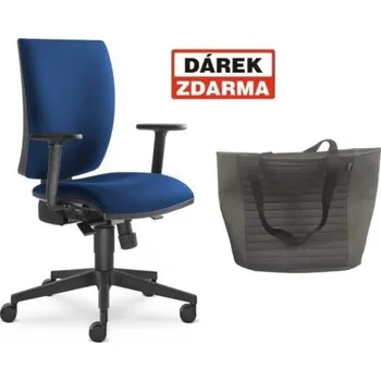 Židle kancelářská Lyra 207-SY, modrá