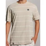 Sinsay - Pruhované tričko - béžová - 7338F-80X - 7338F-80X-XS