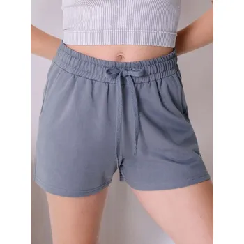 Dámské kraťasy Sinsay - Teplákové kraťasy - šedá - 110AC-86X - 110AC-86X-XXL-1