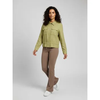 Dámský kabát Sinsay - Košilová bunda - zelená - 354HC-07X - 354HC-07X-XXL