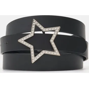 Opasek Sinsay - Černý pásek s&nbsp;ozdobnou sponou - černá - 929EJ-99X - 929EJ-99X-XS