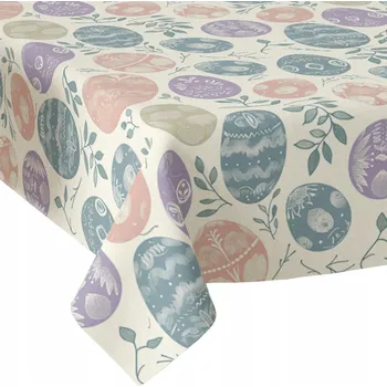ubrus UBRUS NA STŮL Velikonoce 140x140 cm, NEŠPINIVÝ, MATNÝ, SILNÝ, SVÁTEČNÍ