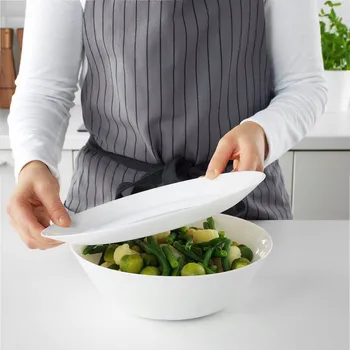 IKEA OFTAST Mísa 23 cm, miska, BÍLÁ