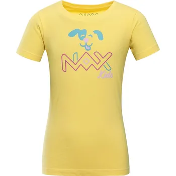 Pánské tričko NAAK Dětské tričko Nax Lievro 92-98 ze soft bavlny MODRÁ|VÍCEBAREVNÁ