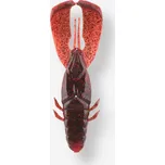 CAPERLAN Měkká nástraha s atraktantem Yubari PCRW 3,5" Black and Red Punching Craw 9 cm - 3,5" ČERNÁ|ČERVENÁ