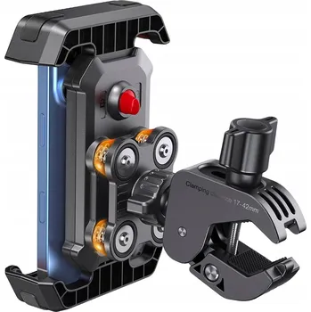 DRŽÁK NA TELEFON NA KOLO / MOTORKU, STABILNÍ UPEVNĚNÍ NA ŘÍDÍTKA