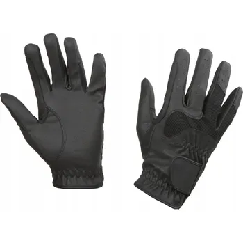 Jezdecké rukavice Jezdecké rukavice Covalliero černé vel. XL