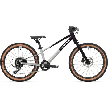 Dětské kolo Superior TEAM 20 / Gloss Brushed Alu / Rainbow Black 2026 Průměr kol: 20", Výška rámu: (9" = 23 cm)