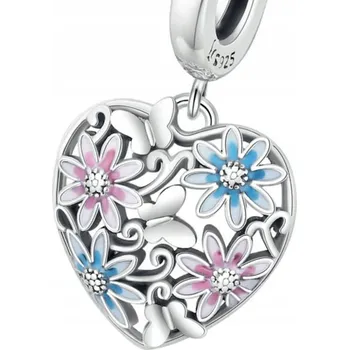 Přívěsek Charms Pandora Květina Přívěsek Stříbro 925