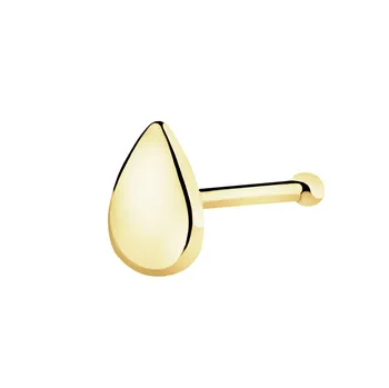 Piercing Zlatý piercing do nosu – kapka - AP544-4996
