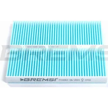 Kabinový filtr Filtr vzduchu v interiéru BREMSI FC0863