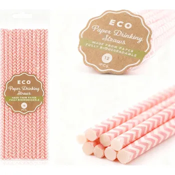 Papírová Brčka GoDan 12 ks