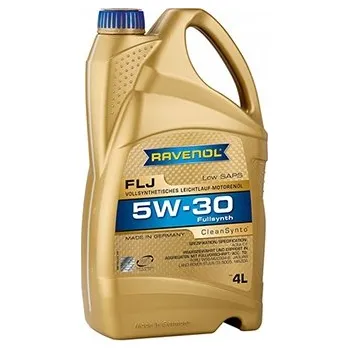 Motorový olej Syntetický olej ravenol FLJ cleansynto 5W30 4L