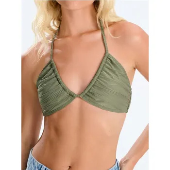 Dámské plavky Sinsay - Dámské plavky horní díl - olivová - 4883Z-91X - 4883Z-91X-M-1