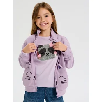 Oblečení a móda Sinsay - Bavlněné tričko - levandulová - 537HF-04X - 537HF-04X-122