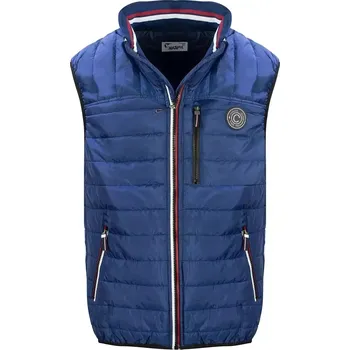 Pánská bunda Krátká bunda bez rukávů pánská prošívaná vesta M (38)