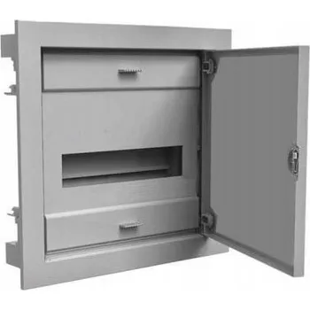 Rozvaděč Rozvodnice pod omítku 12-modulová Pawbol, kovové dveře, 368x343x93mm