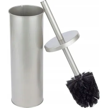 WC štětka Závěsná WC štětka do KOUPELNY s víkem z Nerezová Ocel INOX