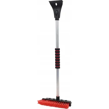 Autoškrabka ŠKRABKA NA LED A SMRŠŤOVACÍ STĚRKA 3V1 HLINÍKOVÁ 75CM NA SNÍH A LED