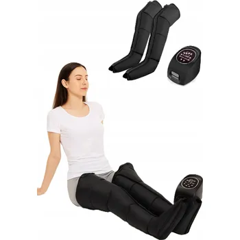 Masážní přístroj MASÁŽNÍ PŘÍSTROJ NA NOHY LYMFODRENÁŽ PRESOTERAPIE KOMPRESNÍ NÁVLEKY