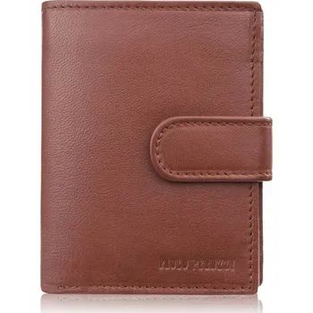 Peněženka Paolo Peruzzi peněženka z pravé kůže oranžová AL-18-CG - muž