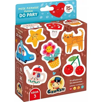 Puzzle Puzzle CzuCzu 38 dílků Moje první puzzle. Najdi pár