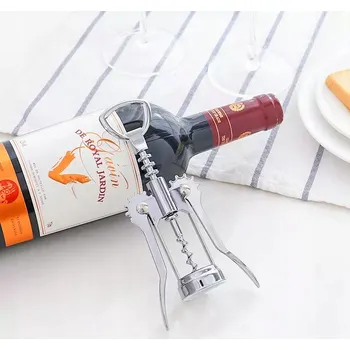 Otvírák Ocelový vývrtka na víno | Křídlový otvírák na láhve