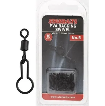 Starbaits Obratlík PVA Bagging Vel. 8 10ks