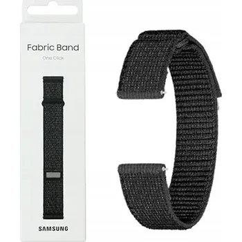Řemínek na hodinky Originální řemínek Samsung Watch Classic 6 / 7 20MM Černý S/M Textilní